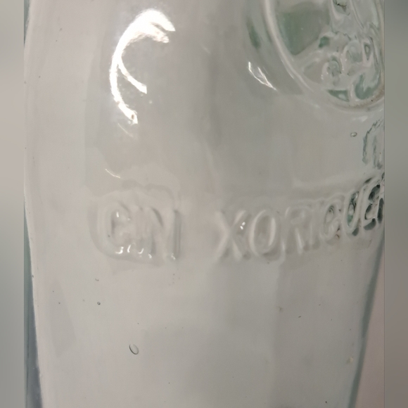 Vintage Gin Xoriguer-Mahon Green Glass Bottle. - Picture 5 of 6